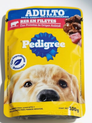 Pedigree Adulto Res en Filetes 100 g