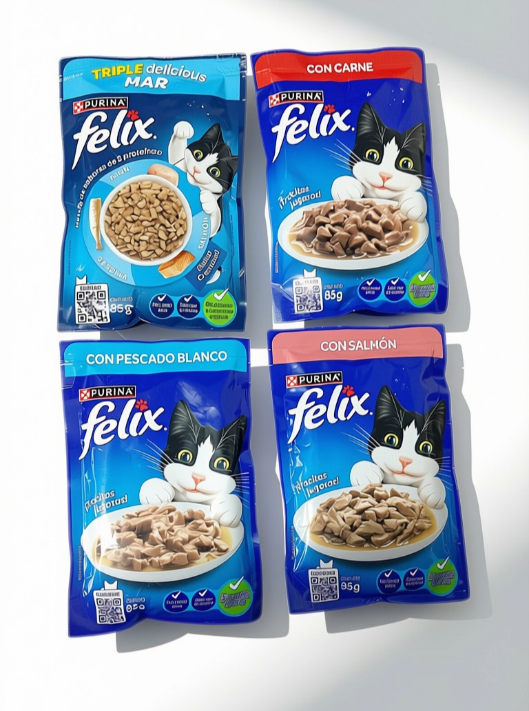 Purina Felix Alimento Húmedo para Gatos