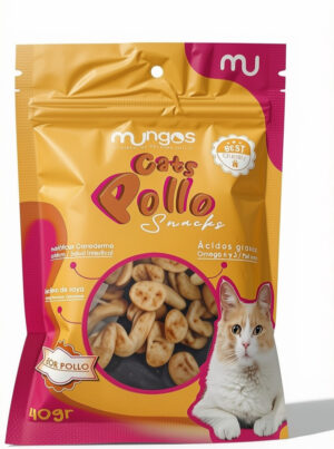 Mungos Cats Pollo Snack para Gatos