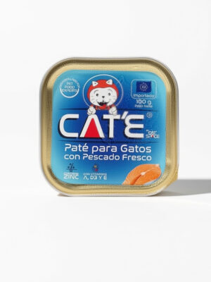 CATE Paté para Gatos con Pescado Fresco