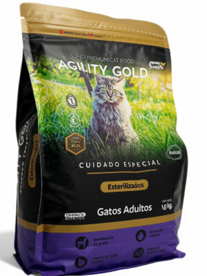 Agility Gold Gatos Adultos Esterilizados 1,5 kg