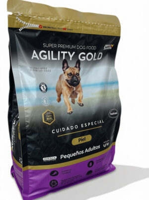 Agility Gold Pequeños Adultos Cuidado Especial Piel  1,5 kg