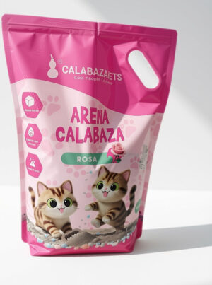 Arena Calabaza Pets Rosa 4.5kg