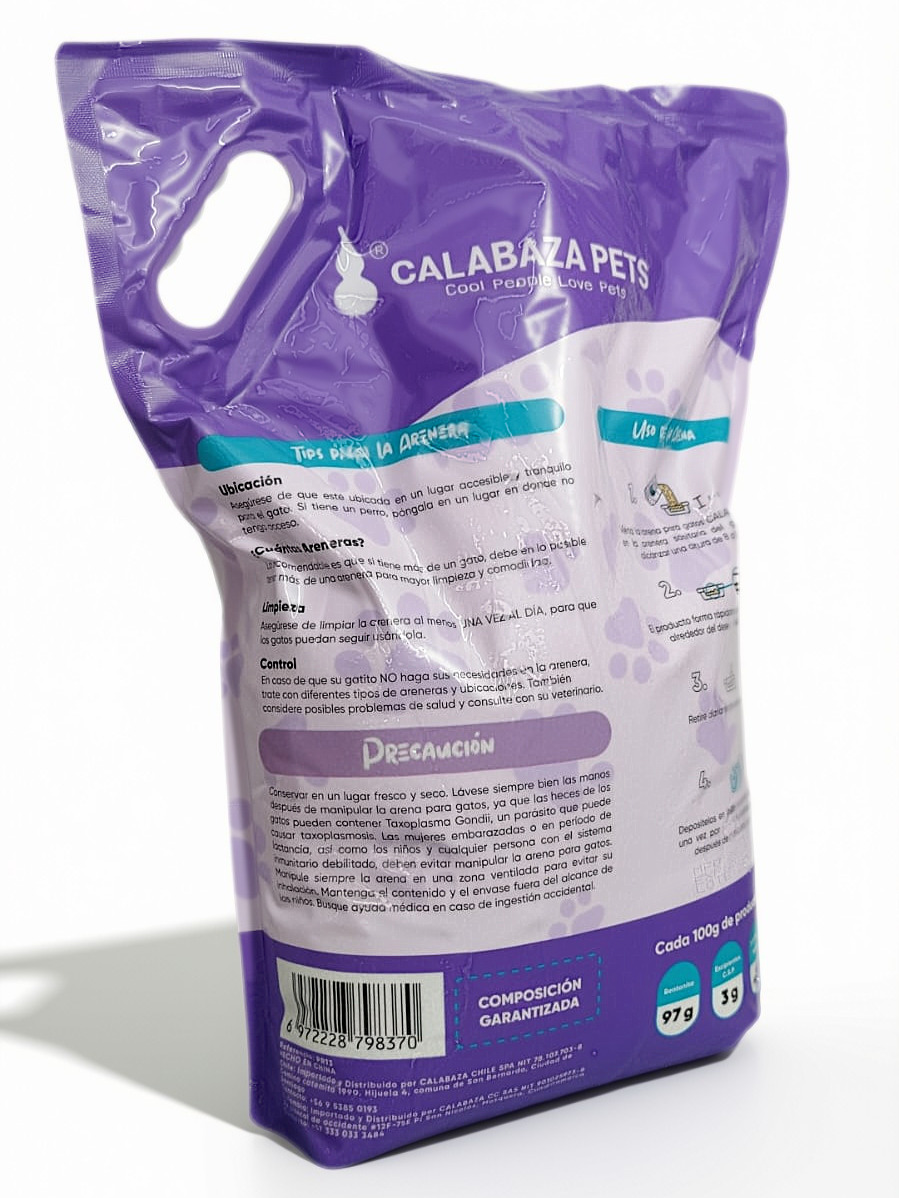 Arena Calabaza Pets Lavanda 4.5kg - Image 2