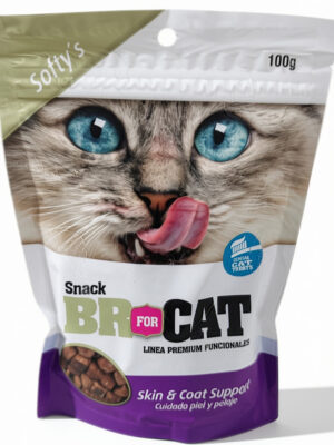Snack BR for Cat Skin & Coat Support 100gr