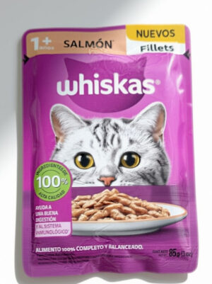 Whiskas Filetes de Salmón para Gatos 85 gr