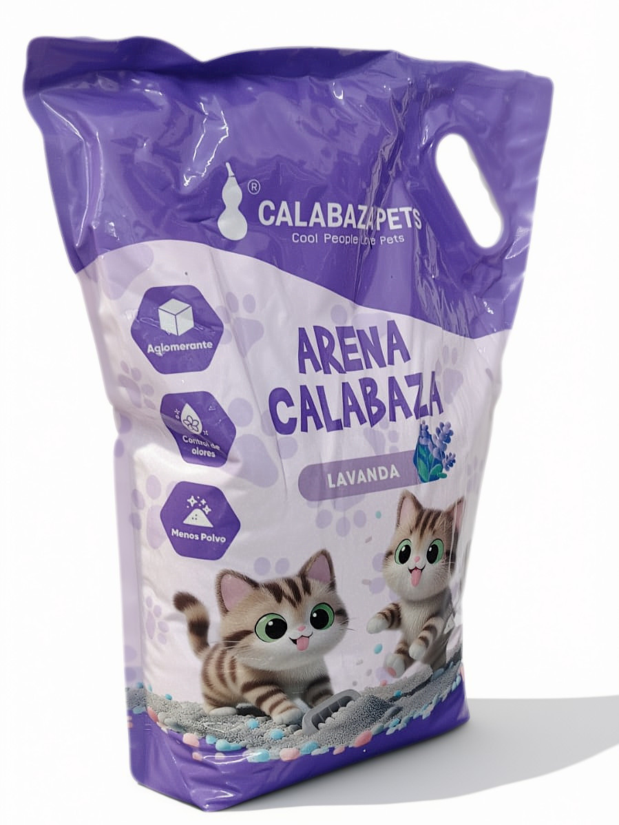 Arena Calabaza Pets Lavanda 4.5kg